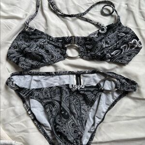 Kenneth Cole bikini with ring detail